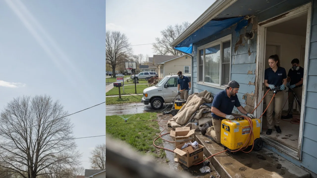 Basement Flood Cleanup in Heartwell, NE near me